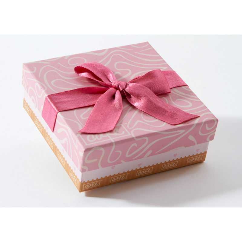 Priontáil Bosca Páipéar Pacáistiú Pacáistiú Pink Pretty Do Fianáin